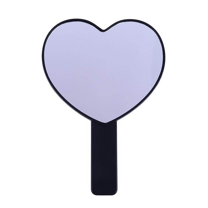 Ručné Zrkadlo na Make-up Tvar Srdca Zrkadlo na Make-up Toaletný Stolík Zrkadlá pre SPA Salón Kompaktné Zrkadlá Kozmetické Zrkadlo pre Ženy