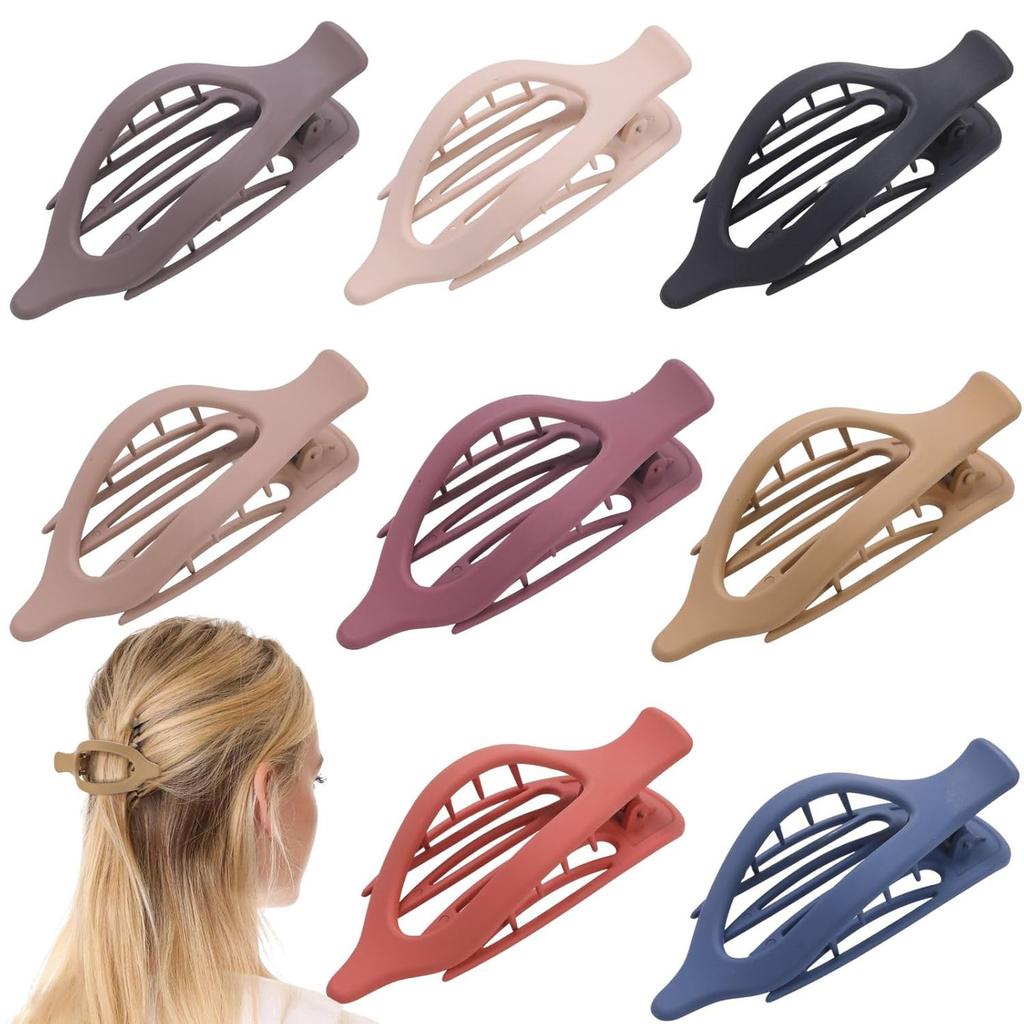 Leaf Oval Hairpin Fashionable and Simple Back of The Head Bun Hairpin Duckbill Hairpin Hair Accessories