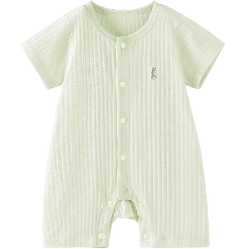 TONGTAI Infant Summer Cotton Short-Sleeve Romper