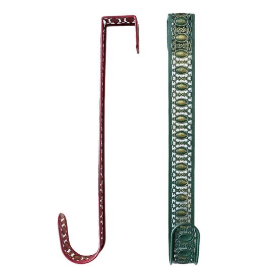 15" Wreath Hanger Metal Wreath Door Hanger Non Scratch Over The Door Hanger Hook