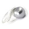 Silver Ring 'Pearl Beauty' Gray