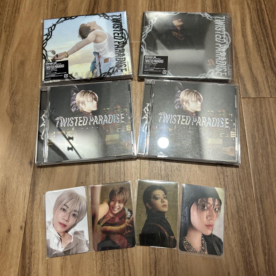 

[USED] NCT127 YUTA TWISTED PARADISE CD & Trading Card