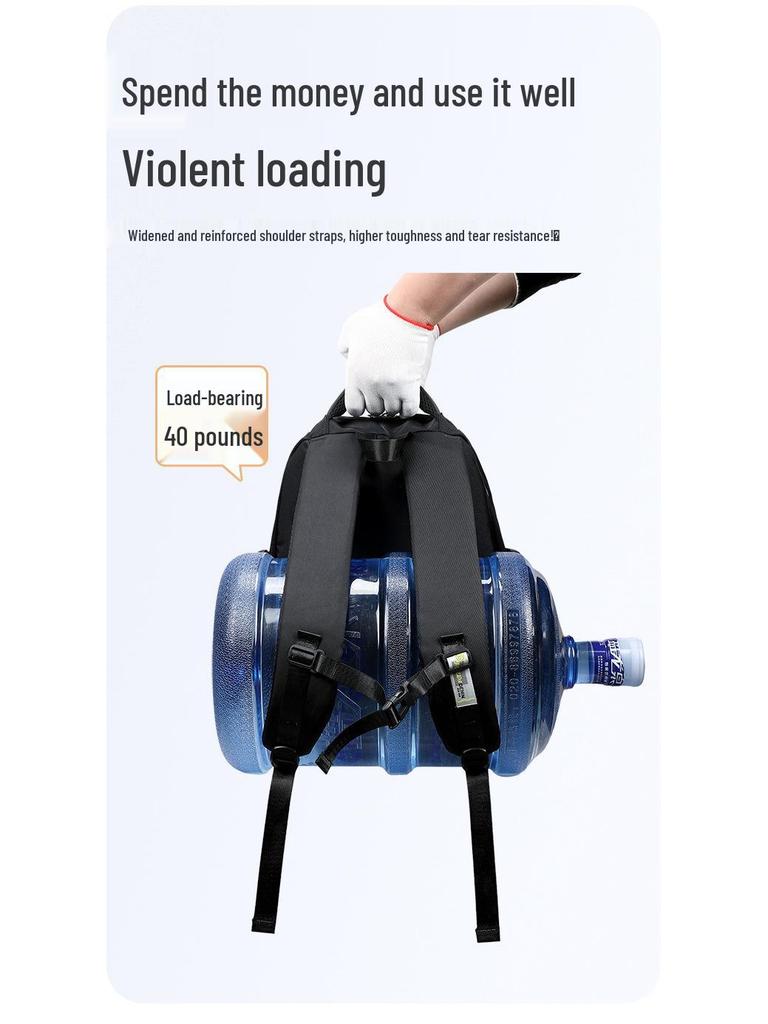 Vielseitiger Leichter Schulrucksack für Oberstufenschüler