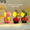 Cute Frog Tabletop Decoration Mini LED Standing Figure Boy Toy Desk Lamps  Bedside Decor