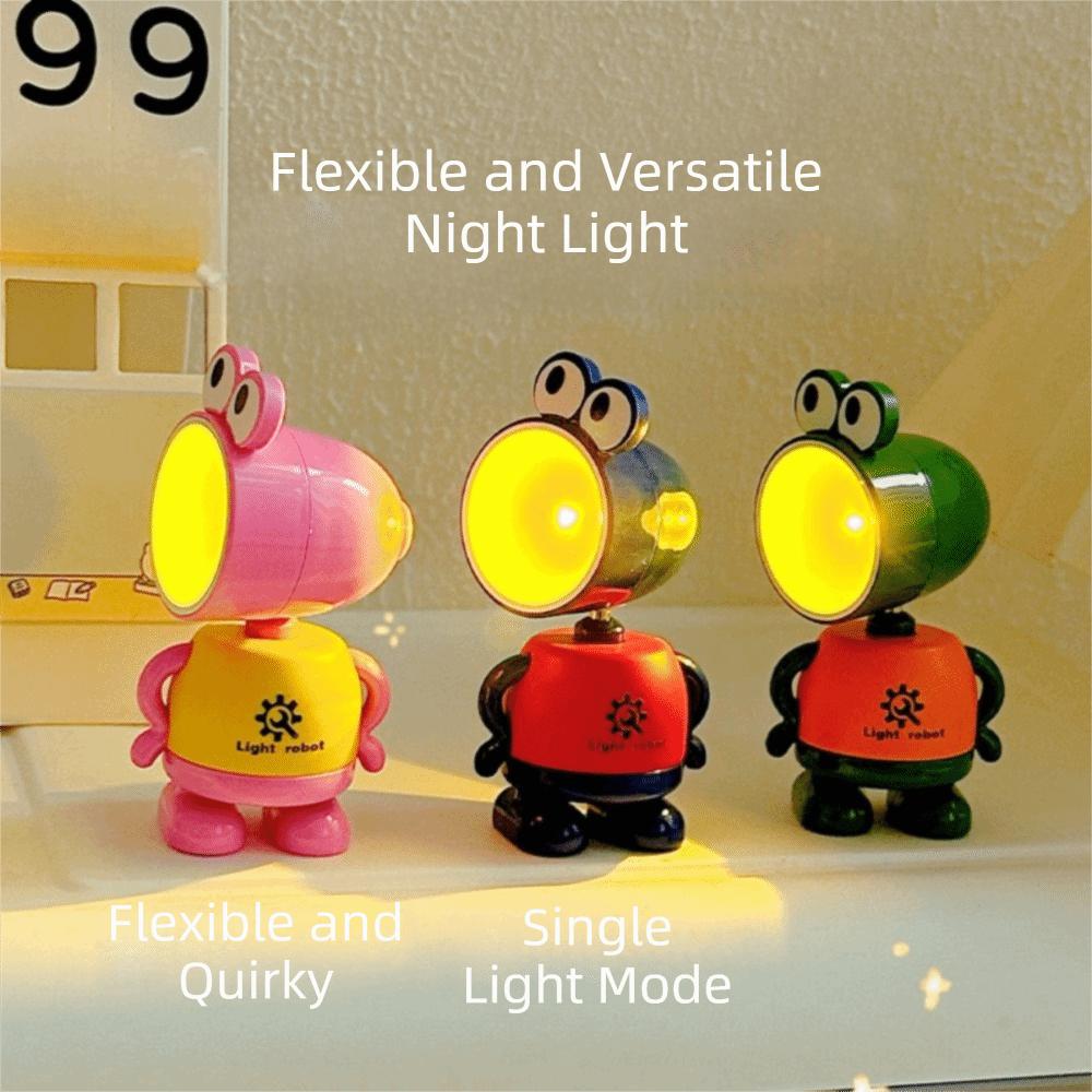 Mini LED Tabletop Decoration Cute Frog Night Light LED Light Desktop Ornament  Desktop Use