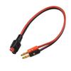 30A Adapter Cable with 4mm Banana Connector 12AWG Wire 30cm Length Crafted for Dependable Electrical Connections