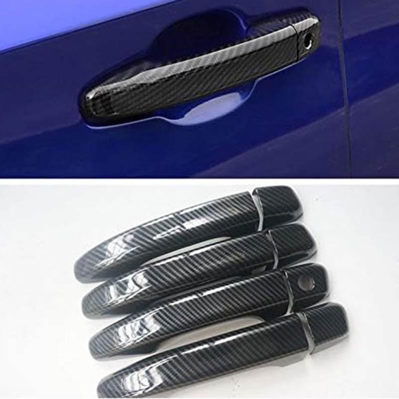 18-22 Honda Accord Carbon Fiber Door Handle Shell Trim