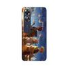 Phone Case - MANIACASE - Oppo A17 - Silicone TPU - Anime Style - Black
