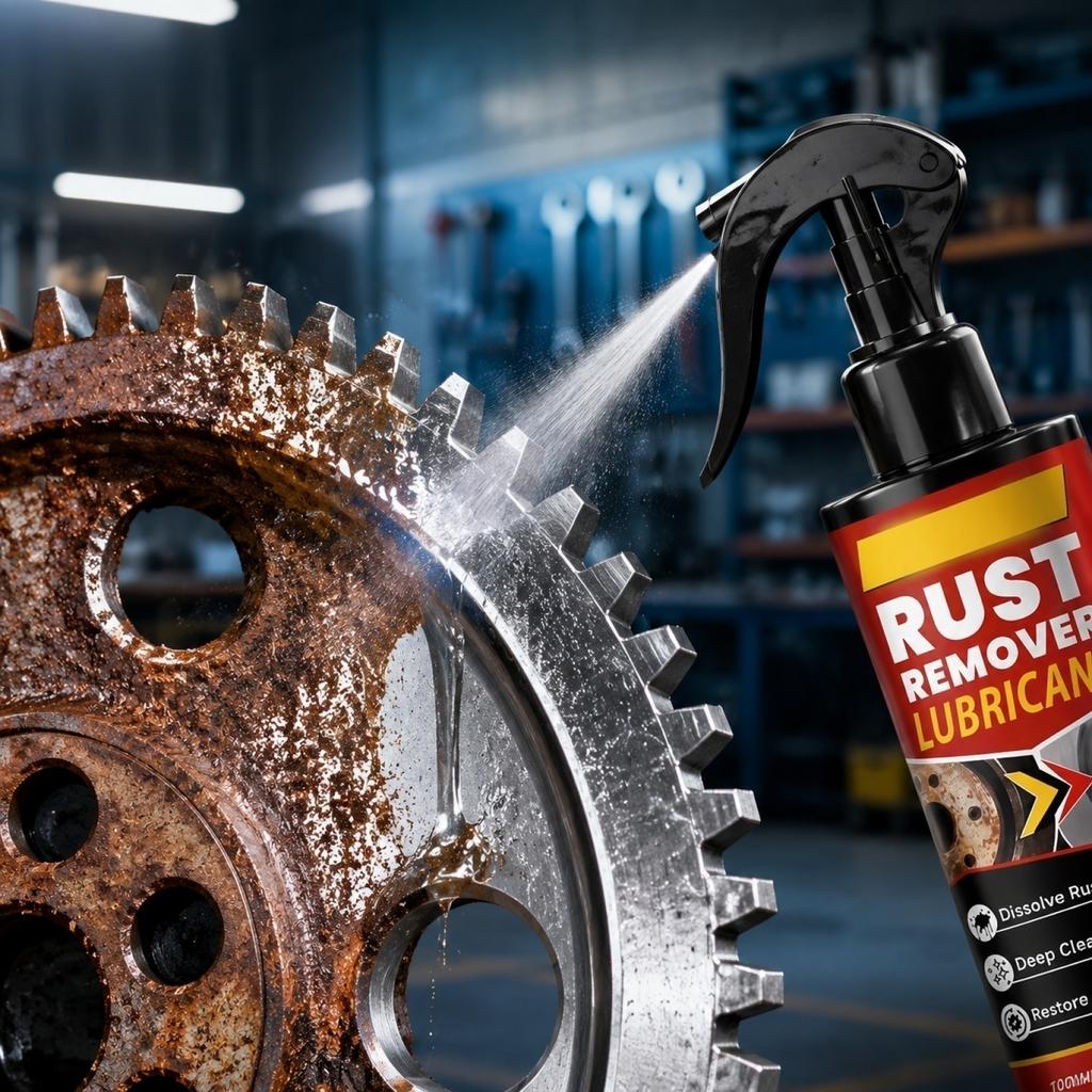 Spray do usuwania rdzy samochodowej 100 ml Czyścik do metalu Ruda Smar do usuwania plam rdzy i konserwacji polerującej części pojazdu