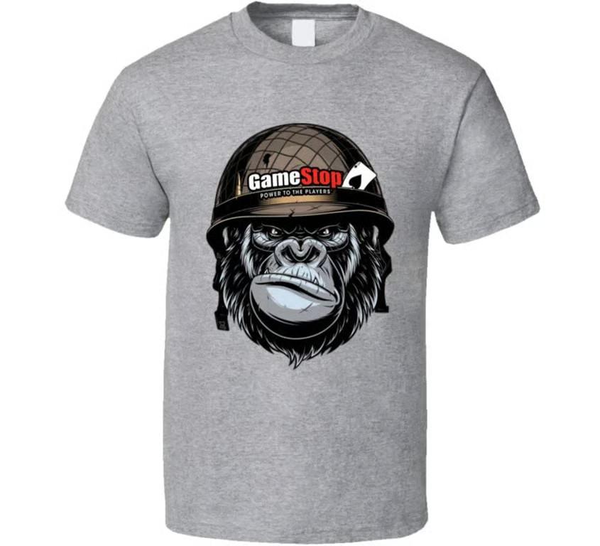 Gamestop Ape Stock Stonk T Shirt L
