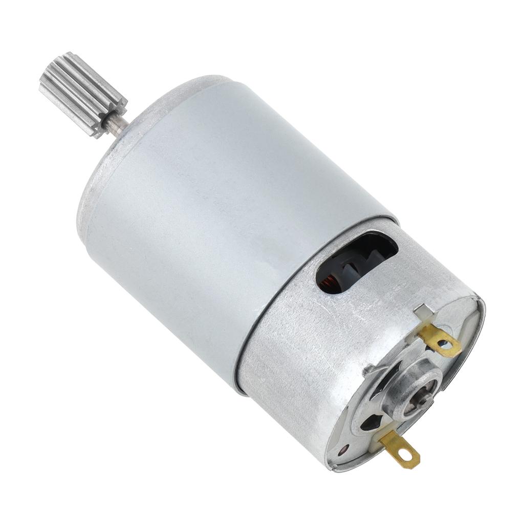 RS550 24V 25000RPM Høyhastighets DC-motor 10 tenner gir 10x13mm Elektrisk kjøretøy oppgradering erstatning