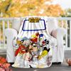 Looney Tunes Theme Printed Blanket - Perfect for Couch, Bed, Travel & Outdoor Use | Machine Washable, Cozy & Durable.