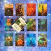 64 stk Mystical Shaman Oracle Cards Deck Engelsk Mystisk skjebnespådom Tarot