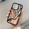 Plum Blossom Artistic Phone Case For IPhone 16 17 15 14 13 11 12 Pro Max 16E Air X XR XS 7 8 Plus TPU Shockproof Cover Funda