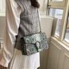 New Fashionable High-end Snake Pattern Bacchus Bag Single Shoulder Crossbody Trendy Women's Bag