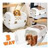 IRIS OHYAMA Drive Pet Carrier PDPC-600 Blue M Size