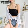 Crop Tops Women Fashion Strap Wrapped Chest Tank Crop Tops Sexy Sports Bra