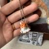 Round Cute Animals Gashapon Toys Hedgehog Totoro Mole Anime Figure Model Ornaments Pendant Bulk and Kid Friendly Entertaining Fun Play Safe
