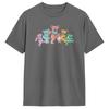 Gratefuls Deads Vintage Dancing Bears Band T Shirts Cotton Top Tees Summer Short Sleeve T Shirt ONeck Harajuku Casual Tshirt