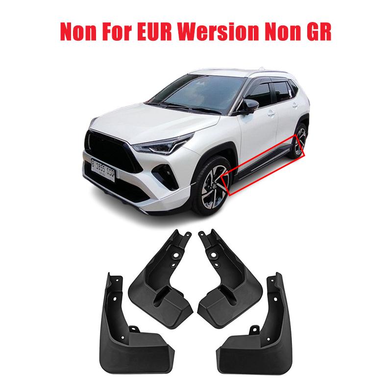 För Toyota Yaris Cross Tillbehör 2024 2025 Stänkskydd Framstänkskydd Stänkskydd Bakskärm Stänkbilar Biltillbehör