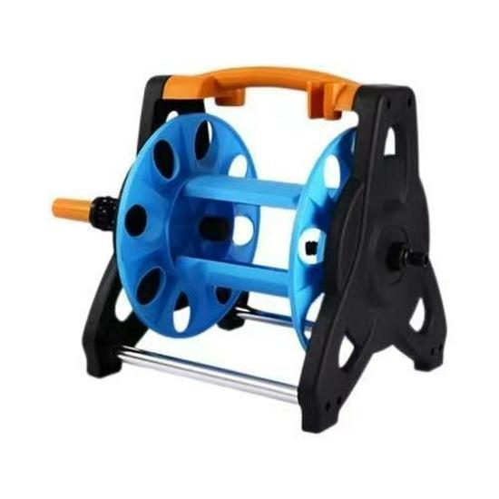 

Reel Wheel Water Hose Cart: Household Storage, Flower Watering, Car Washing Gun Rack