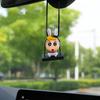 5 Types Anime Crayon Shin-chan Action Figure PVC Model Toys Doll Car Ornaments Hanging Pendant Rearview Mirror Gifts