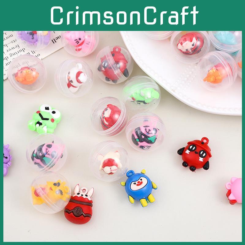 Kids Animal Minifigures With 32mm Transparent Toys For Collectors And Kids Play