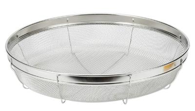 Pearl Metal Shallow Kitchen Colander 31cm Stainless Steel At Aqua HB-4092