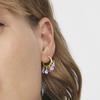 Boucles D'oreilles - LUXENTER - Onxo - Argent 925 - Zircon Multicolore - Or Jaune 18K