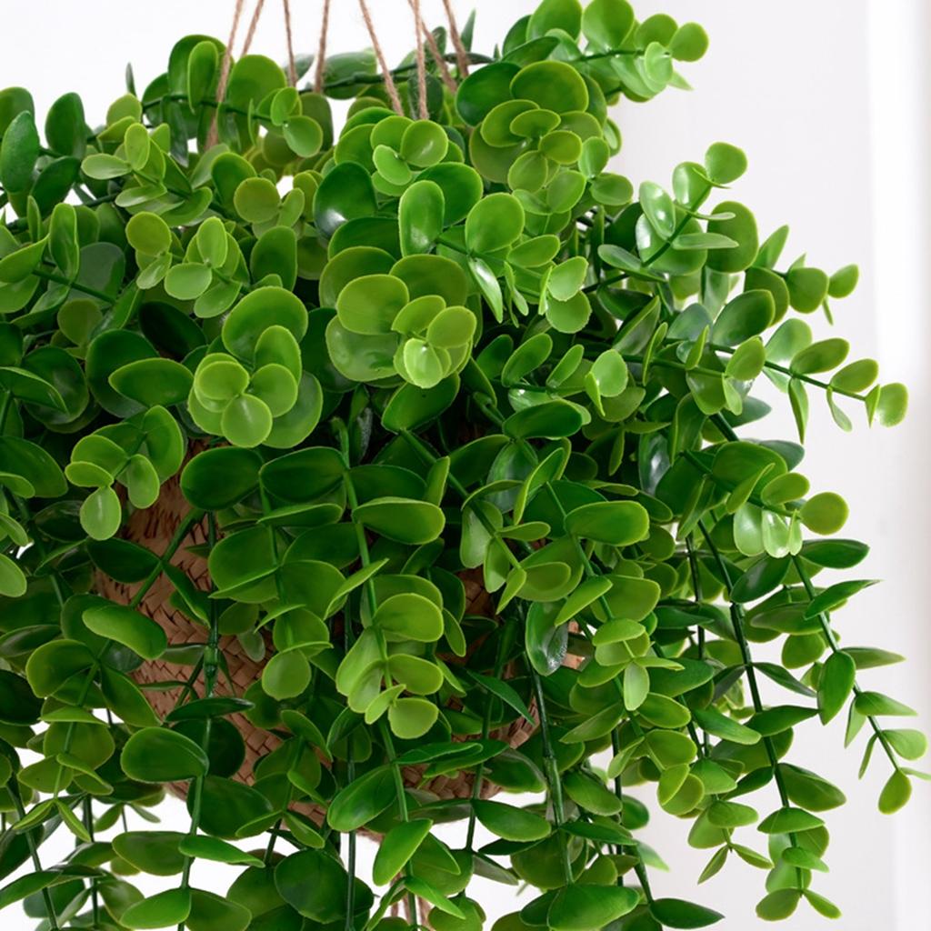 1PC 60CM Artificial Plants Eucalyptus Vine for Home Outdoor Garden Party Winter Wedding Christmas Decoration Cheap Fake Flowers