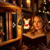 Christmas Bookshelf Light Decorative Lamp for Shelf Display