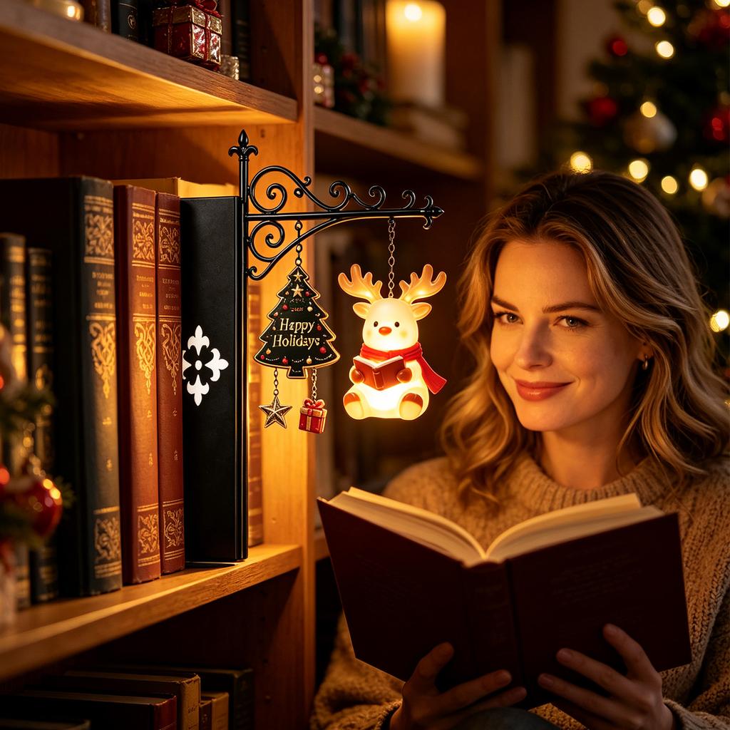 Christmas Bookshelf Light Decorative Lamp for Shelf Display