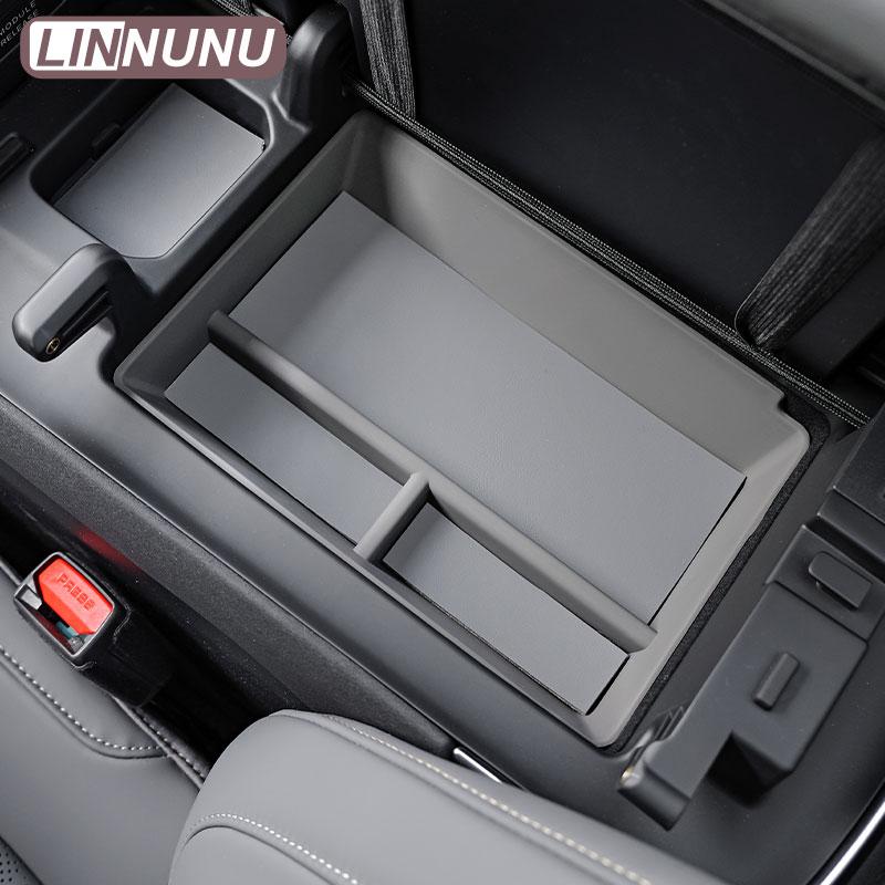 Linnunu for Zeekr 7X 2025 Car Center Console Armrest Box Storage Box Sorting Organizing Storage Boxes Auto Interior Accessories