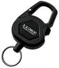 Gamakatsu LE136 Carabiner Reel Sliding Lock 70cm Black (3926)