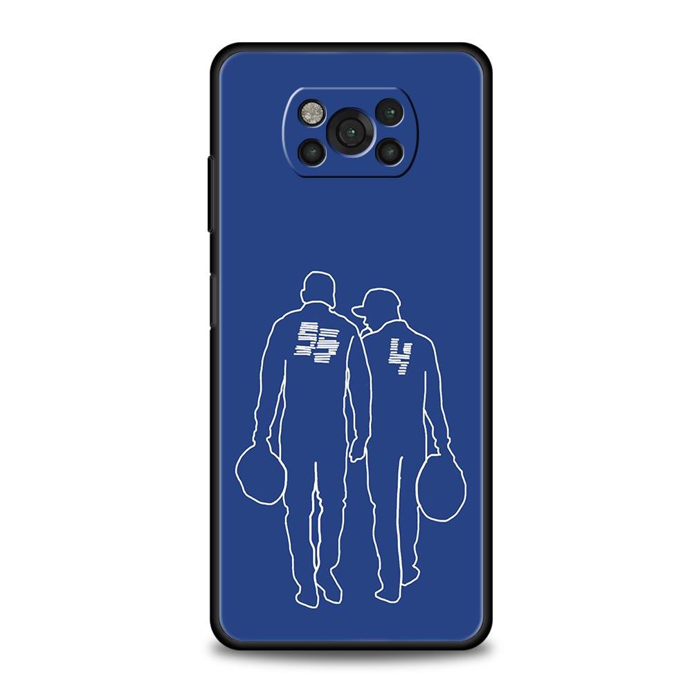 F1 Number 33 Phone Case For For Xiaomi Poco X6 X5 Pro X4 X3 NFC F5 Pro F4 F3 GT M5 M4 Pro 5G M3 C51 C50 C55 Soft Cover