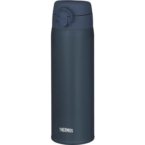 [.co.jp Exclusive] Thermos Vacuum Insulated Portable Mug, 500ml, Dark Navy. Removable spout for easy cleaning. Ultra-lightweight and compact, with one