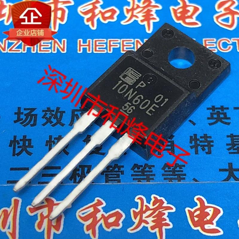10pcs 10N60E A New Spot TO-220F 600V 10A The Field Effect Tube MOS Inverter FMV10N60E