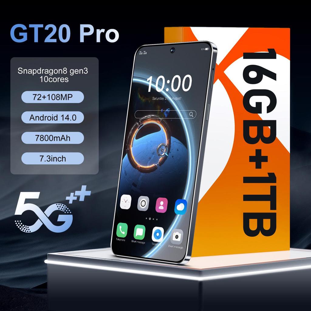 GT20 Pro Smartphone: Android 16+1T, Hot-Selling Cross-Border Model