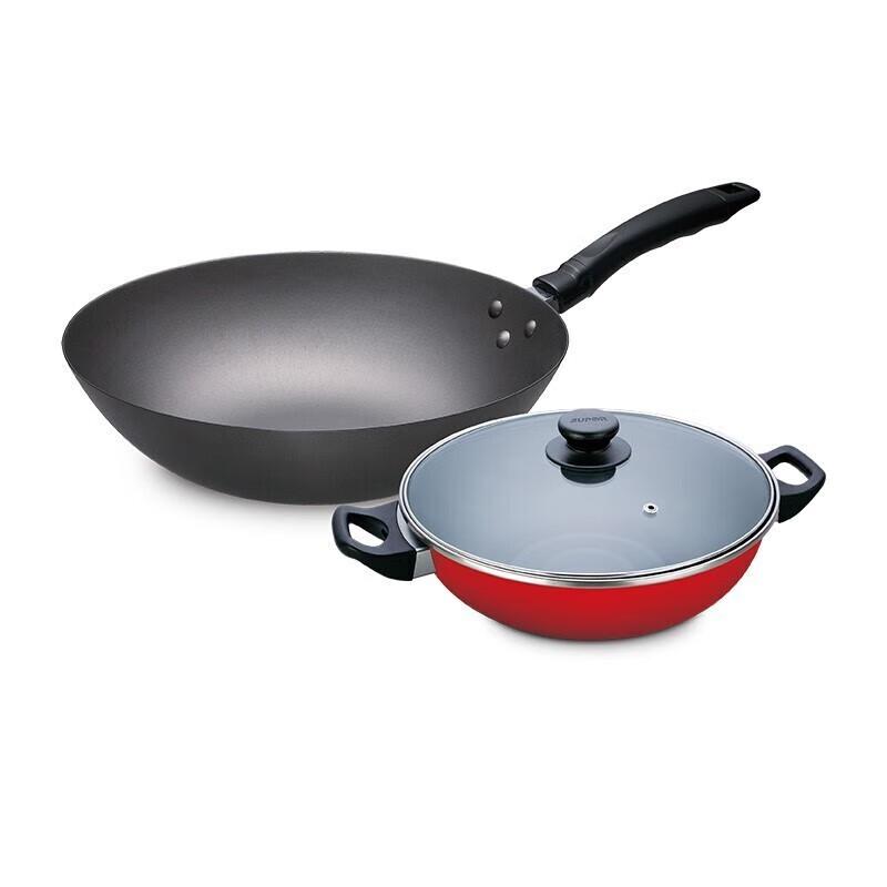 SUPOR Aijia 2-Piece Titanium Alloy Cookware Set