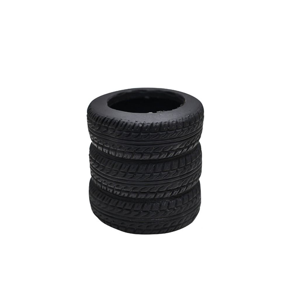 Tire-Shaped Desktop Organizer Multifunctional Desk Storage Ornament Makeup Brush Holder  Car Lovers