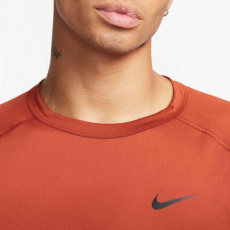 Nike Fitness Clothing Men's Dark Orange Moderate Straight Fit DV9816-832