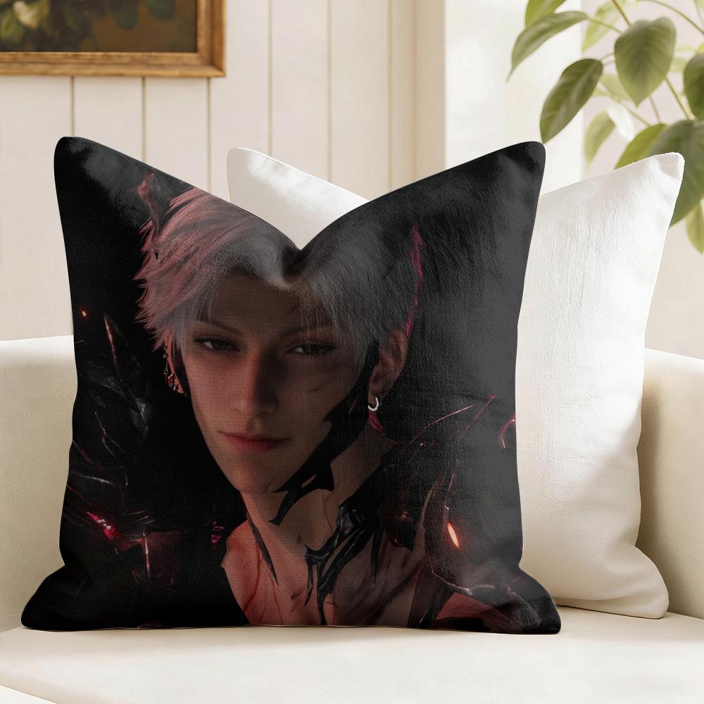 Love And DDeepspace Sylus Cushion Cover Eco Linen Pillow Case DoubleSided Print Breathable Durable Zipper Home Decor Gift