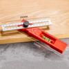 Scriber Marking Tools, Multi Angle Finder Gauge, Precision Leveling Ruler for Woodworking Metalworking, Durable Measuring Device