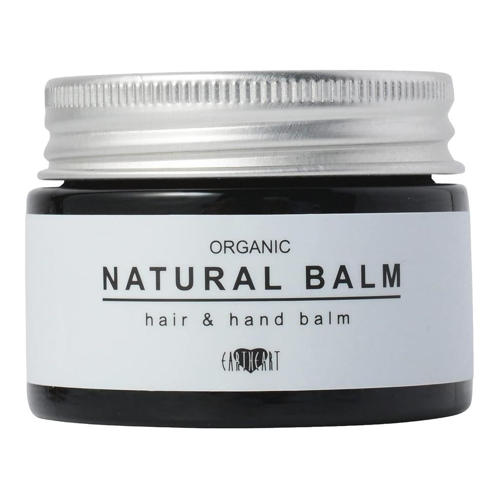 EARTHEART Organic Natural Balm (Citrus) 45g / Hair Body Styling Earthheart Wax Moisturizing Mens Womens Textured Hand Cream Made Japan