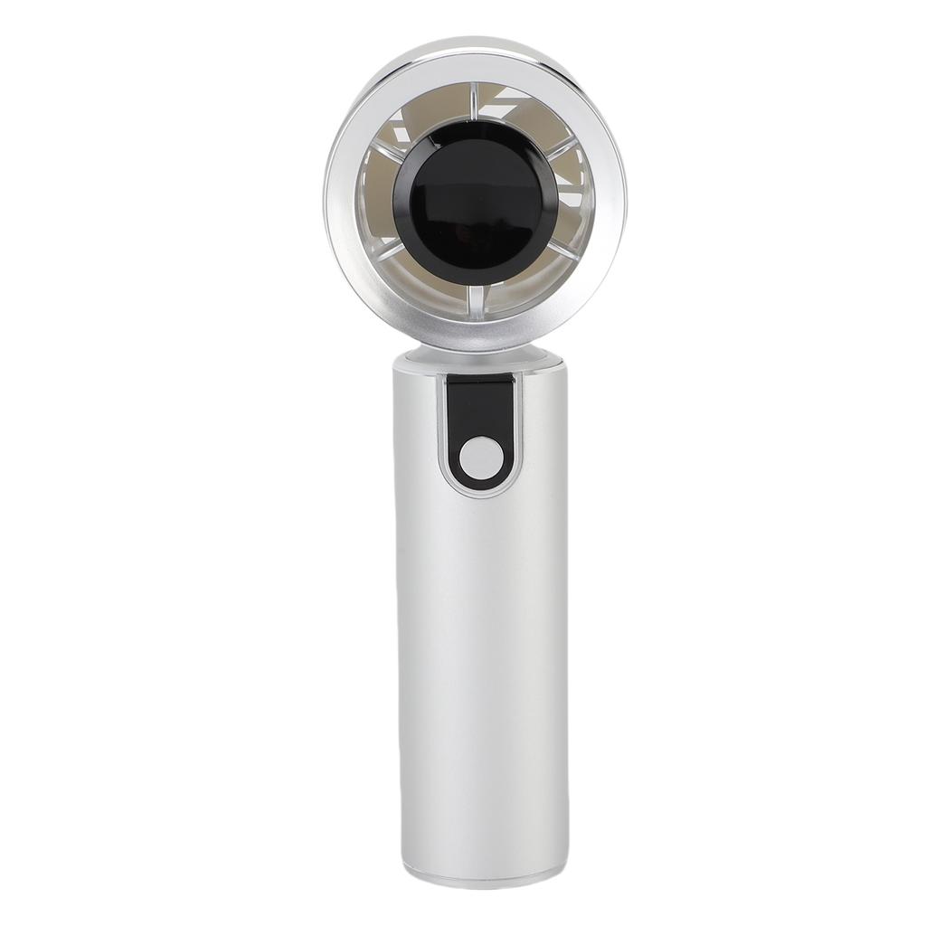 Handheld Portable Turbo Fan 4000mAh Rechargeable Personal Battery Operated Quiet Small Pocket Fan with 5 Speeds Ambient