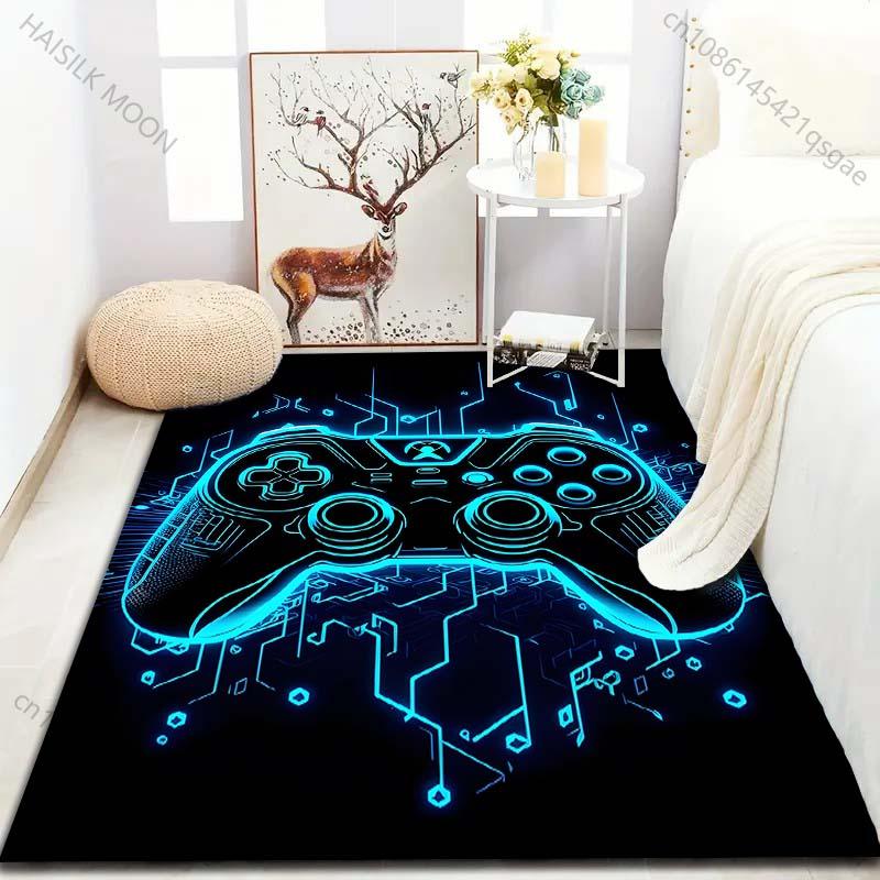 

15 Sizes Game Controllers Gamer Carpet for Living Room Home Decor Non-slip Floor Mat for Boys Room Modern Rug Washable Rugs 80x140cm (31x55in)