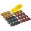 Mini Sander 90 Sheet Sand Paper Assortment Small Sanding Tools Wet Dry For Wood Glass Stone Automotive Grinding
