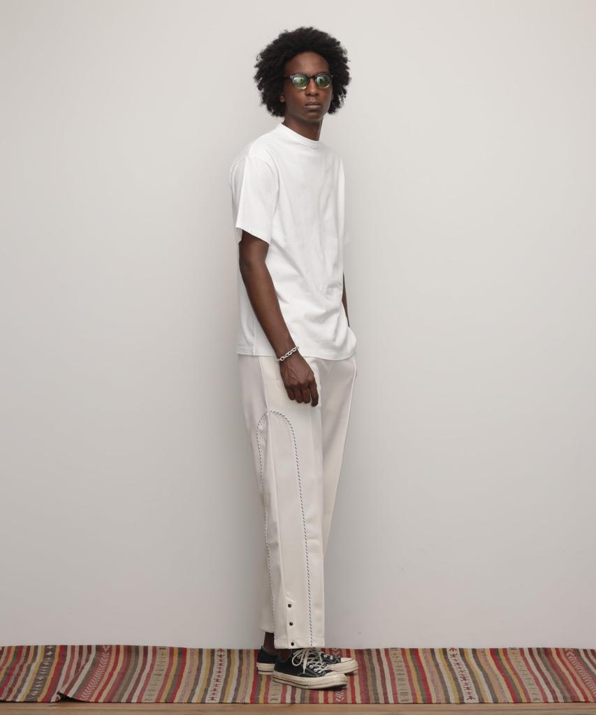 Schott PIGMENT OD SS T-SHIRT, Pigment Overdyed T-Shirt, Men's, Size 2XL, 033, Off-White, 782-5934007