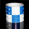 5cm*3m Grid Reflective Car Stickers Waterproof  Adhesive High Visibility Caution Warning Safety Tapes Reflectors Strip For Truck