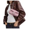 Coach Tabby 20 Logo Classic Quilted Denim Crossbody Shoulder Bag Small Women's Light Purple